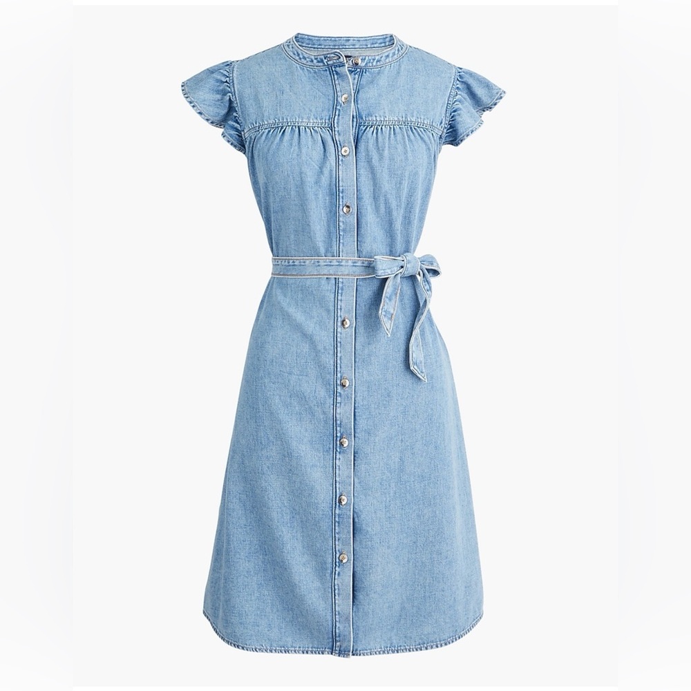 J. Crew Blue Denim Dress